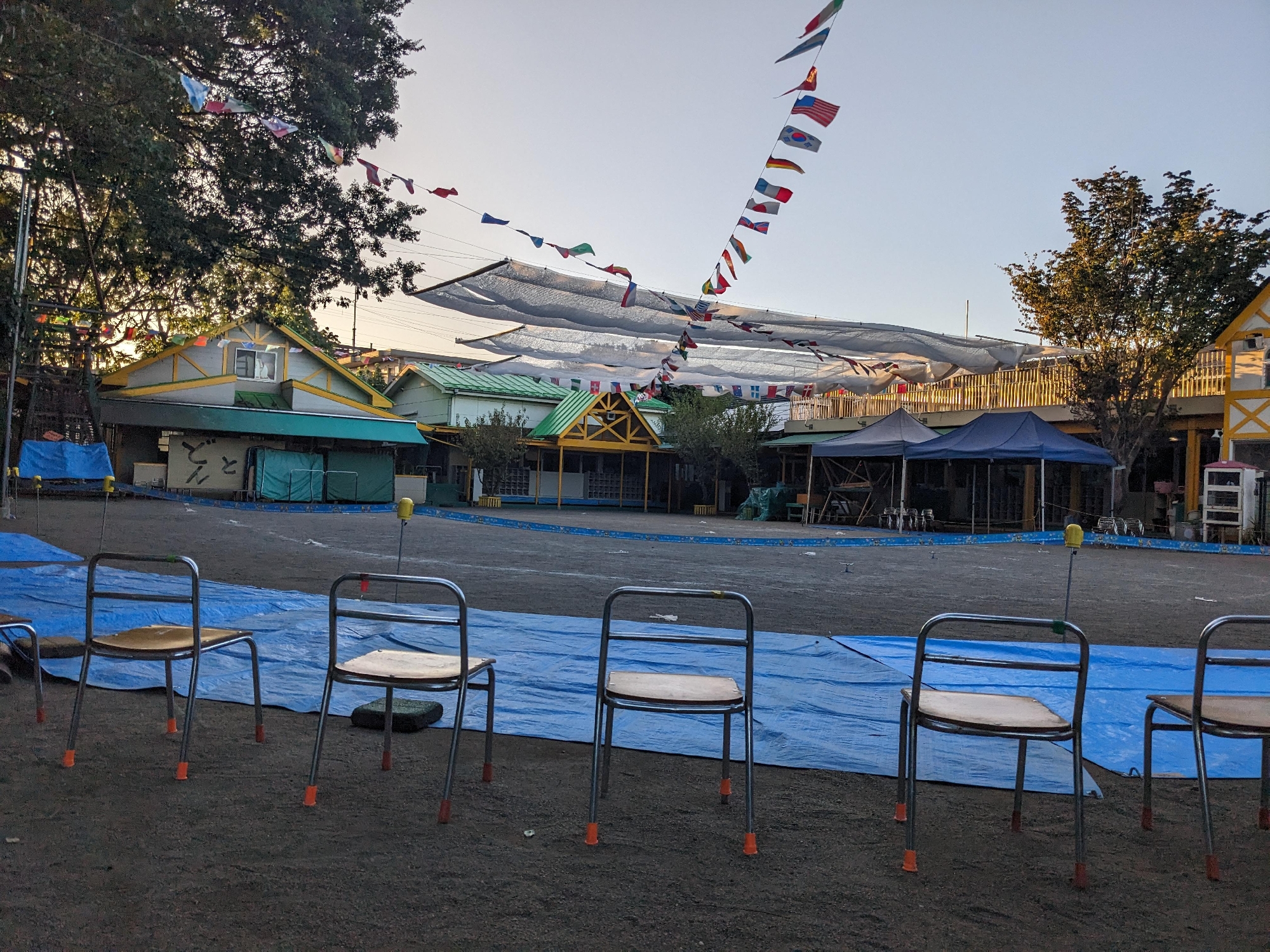 明日は運動会