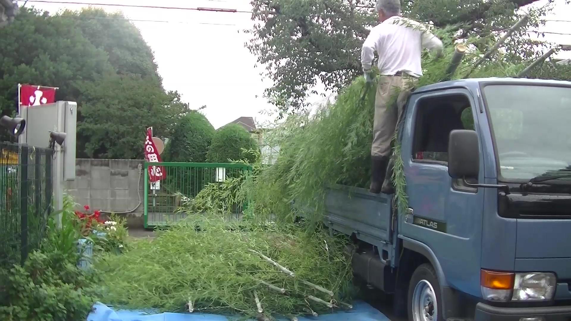 七夕の準備をしました。